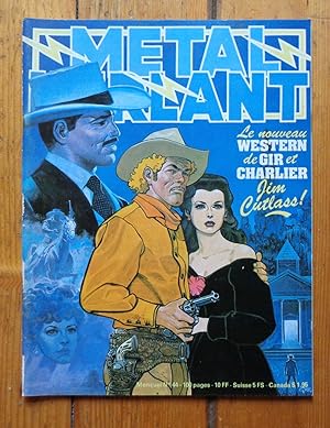 Métal Hurlant 44. Le nouveau western de Gir et Charlier, Jim Cutlass.