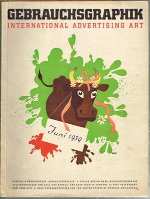 Gebrauchsgraphik - International Advertising Art. Monatsschrift zur Förderung Künstlerischer Rekl...