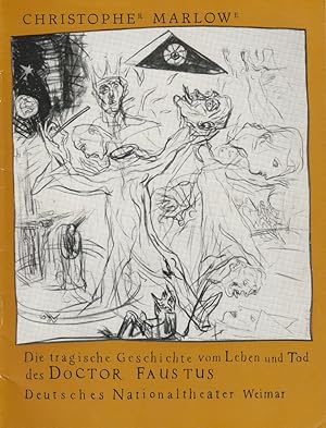 Seller image for Programmheft DIE TRAGISCHE GESCHICHTE VOM LEBEN UND TOD DES DR. FAUSTUS von Christopher Marlowe Spielzeit 1982 / 83 Heft 6 for sale by Programmhefte24 Schauspiel und Musiktheater der letzten 150 Jahre