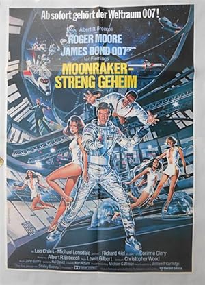 Bild des Verkufers fr Moonraker - Streng geheim. James Bond 007. Mit Roger Moore. zum Verkauf von Antiquariat Fatzer ILAB