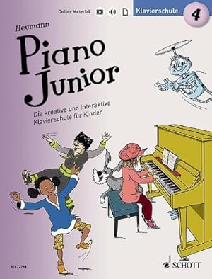 Seller image for Piano Junior: Klavierschule 4 for sale by BuchWeltWeit Ludwig Meier e.K.