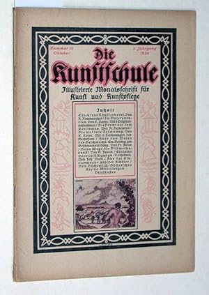 Die Kunstschule. 7. Jahrgang. Nr. 10. Oktober 1924.