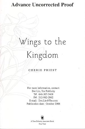 Bild des Verkufers fr Wings to the Kingdom zum Verkauf von Ziesings