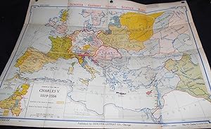 Europe at the Time of Charles V 1519-1556 (Denoyer-Geppert New Social Science Map H9) by Samuel B...