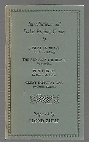 Immagine del venditore per Introductions and Pocket Reading Guide to: Joseph Andrews; The Red and The Black; Pere Goriot and Great Expectations venduto da K. L. Givens Books