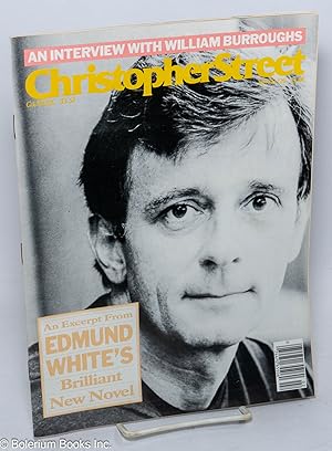 Image du vendeur pour Christopher Street: vol. 10, #12, whole issue #120, February 1988; Edmund White's Brilliant New Novel mis en vente par Bolerium Books Inc.