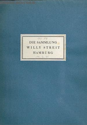 Die Sammlung Willy Streit Hamburg. Gemälde französischer Meister des 19. Jahrhunderts. Katalog Nr...