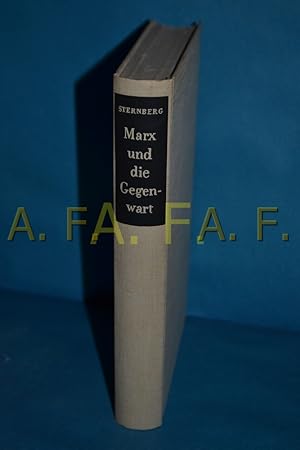 Immagine del venditore per Marx und die Gegenwart : Entwicklungstendenzen in die 2. Hlfte des 20. Jahrhunderts venduto da Antiquarische Fundgrube e.U.