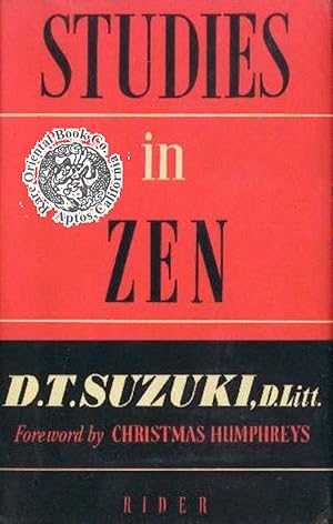 Imagen del vendedor de STUDIES IN ZEN. a la venta por RARE ORIENTAL BOOK CO., ABAA, ILAB