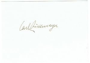 Seller image for Eigenh. Unterschrift auf Albumblatt. for sale by Kotte Autographs GmbH