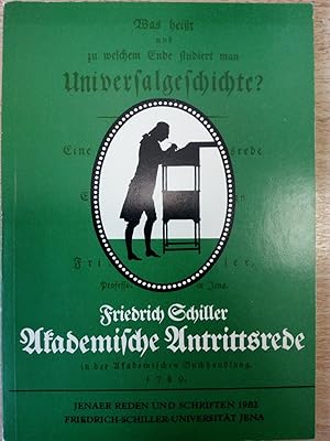 Bild des Verkufers fr Was heit und zu welchem Ende studiert man Universalgeschichte? (Akademische Antrittsrede 1789) zum Verkauf von Versandantiquariat Jena