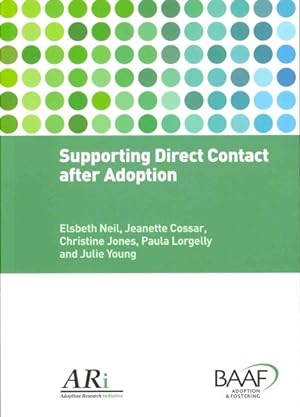 Imagen del vendedor de Supporting Direct Contact After Adoption a la venta por GreatBookPrices