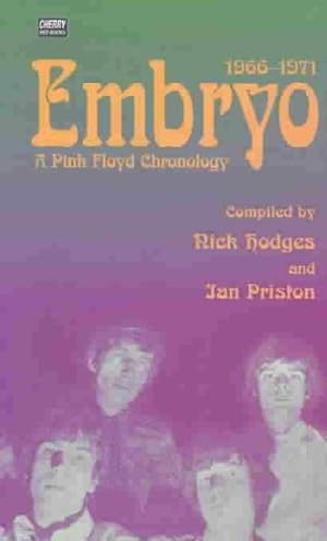 Seller image for Embryo : A Pink Floyd Chronology 1966-1971 for sale by GreatBookPrices