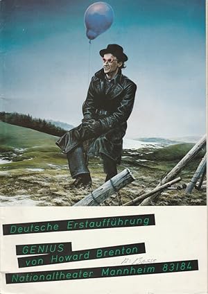 Seller image for Programmheft GENIUS Schauspiel von Howard Brenton Premiere 29. April 1984 Spielzeit 1983 / 84 Nr. 12 for sale by Programmhefte24 Schauspiel und Musiktheater der letzten 150 Jahre