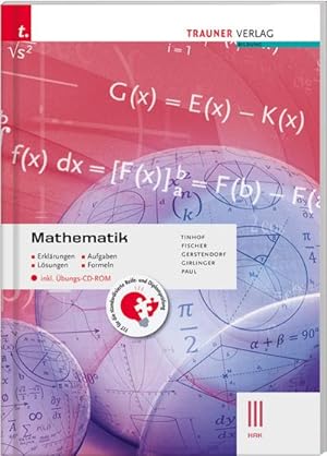 Image du vendeur pour Mathematik III HAK inkl. E-Book - Erklrungen, Aufgaben, Lsungen, Formeln mis en vente par buchversandmimpf2000