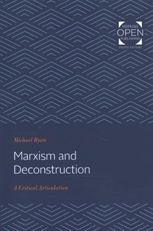 Image du vendeur pour Marxism and Deconstruction : A Critical Articulation mis en vente par GreatBookPrices