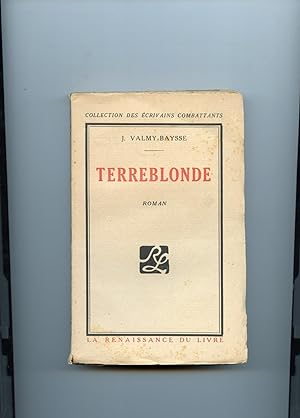 Seller image for TERREBLONDE.Roman for sale by Librairie CLERC