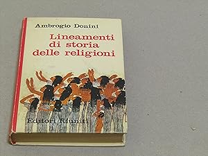 Immagine del venditore per Ambrogio Donini. Lineamenti di storia delle religioni venduto da Amarcord libri