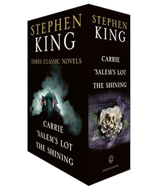 Image du vendeur pour Stephen King Three Classic Novels : Carrie / 'Salem's Lot / The Shining mis en vente par GreatBookPrices
