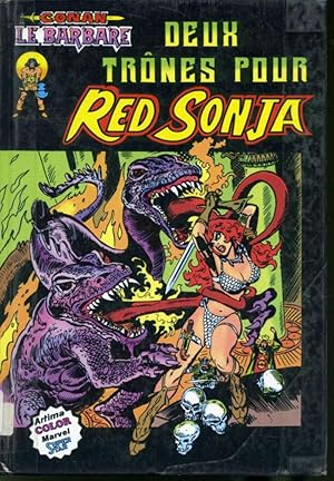 Bild des Verkufers fr Conan le barbare : Deux thrnes pour Red Sonja zum Verkauf von Librairie Le Nord