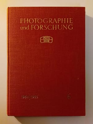 Photographie und Forschung; Band 6, 1954/1955