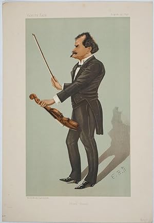 Vanity Fair Music Prints: Eduard Strauss