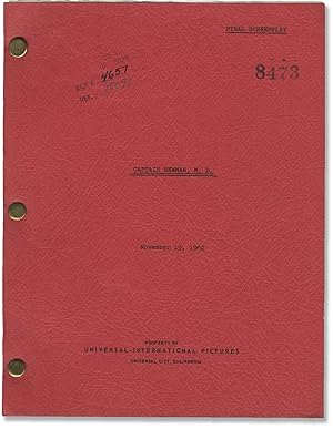 Bild des Verkufers fr Captain Newman, M.D. (Original screenplay for the 1963 film) zum Verkauf von Royal Books, Inc., ABAA