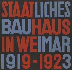 Image du vendeur pour Staatliches Bauhaus in Weimar, 1919-1923 mis en vente par GreatBookPrices