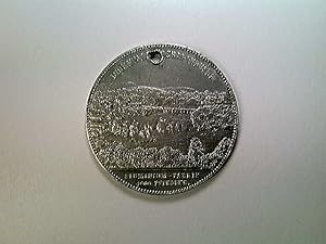 Medaille Rheinfall Schaffhausen, Aluminium-Industrie AG, Januar 1892, SELTEN!