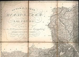 Immagine del venditore per General Carte vom Herzogthum Salzburg. Nach der von dem K. K. General-Quartiermeister-Staab herausgegebenen Special Carte dieses Landes von demselben entworfen und gezeichnet. venduto da Antiquariat Burgverlag