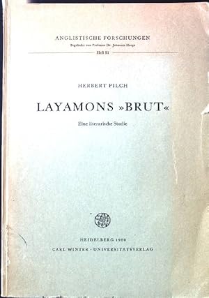 Bild des Verk�ufers f�r Layamons "Brut". Naglistische Forschungen, Heft 91. zum Verkauf von books4less (Versandantiquariat Petra Gros GmbH & Co. KG)