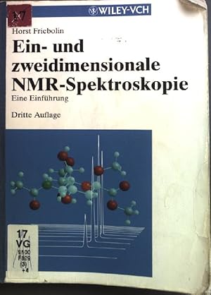 Imagen del vendedor de Ein- und zweidimensionale NMR-Spektroskopie : eine Einfhrung. a la venta por books4less (Versandantiquariat Petra Gros GmbH & Co. KG)