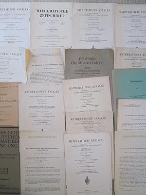 a collection of 18 offprints, ca. 1926-1940