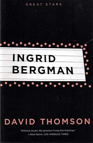 Imagen del vendedor de Ingrid Bergman Great Stars a la venta por lamdha books