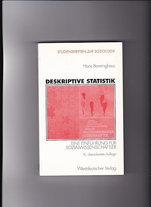 Seller image for Hans Benninghaus, Deskriptive Statistik - Einführung für Sozialwissenschaftler for sale by sonntago DE