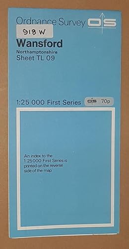 Wansford, Northamptonshire. 1:25000 First Series Map Sheet TL 09