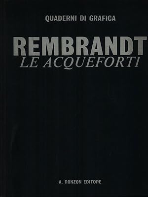 Seller image for Rembrandt. Le acqueforti for sale by Librodifaccia