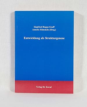 Seller image for Entwicklung als Strukturgenese. (= Schriftenreihe Schriften zur Entwicklungspsychologie, Band 1). for sale by Versandantiquariat Waffel-Schrder