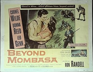 Beyond Mombasa Lobby Card Complete Set