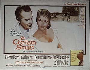 A Certain Smile Lobby Card Complete Set