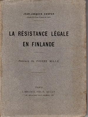 La résistance légale en Finlande