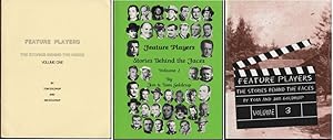 Immagine del venditore per Feature Players The Stories Behind The Faces 3 Volume Set by Tom Goldrup and Jim Goldrup venduto da Lavendier Books