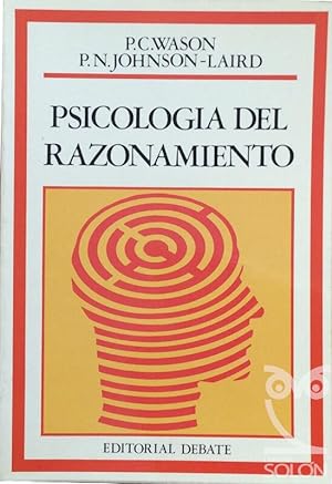 Seller image for Psicologia del razonamiento for sale by LIBRERA SOLN