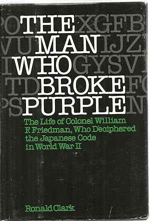 Seller image for The Man Who Broke Purple for sale by Sabra Books