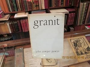 Seller image for Granit. John Cowper Powys for sale by Librairie FAUGUET