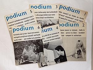 Image du vendeur pour Podium Tweemaandelijks Tijdschrift 21e Jaargang Complete Set mis en vente par EGIDIUS ANTIQUARISCHE BOEKHANDEL