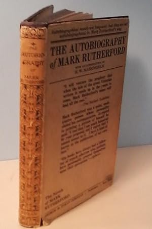 Imagen del vendedor de The Autobiography of Mark Rutherford a la venta por Berthoff Books