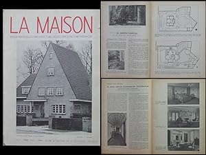 LA MAISON N°1 1945 JEAN CANNEEL CLAES, RECONSTRUCTION, ARMAND VAN DER NOOT