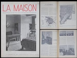 LA MAISON N°6 1945 AMSTERDAM SLOTERMEER SCHEFFER, MOBILIER ENFANT SIMONIS