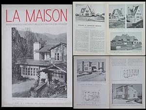 LA MAISON N°2 1946 ZOTTEGEM, CHARLES HOGE, DEN HAAN, LEON IDE, LURCAT, HAEFELI